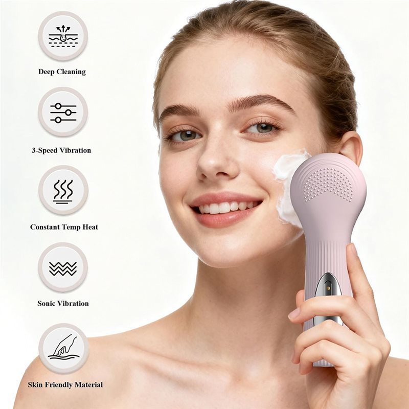B15C Waterproof Electric Facia - đánh giá và giá Silicone Face Scrubber Electric